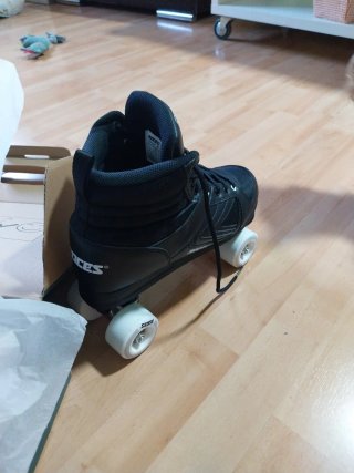 Patines Roces Quad Negro Un Uso