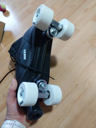 Patines Roces Quad Negro Un Uso