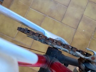 Bicicleta de carreras vintage Contini