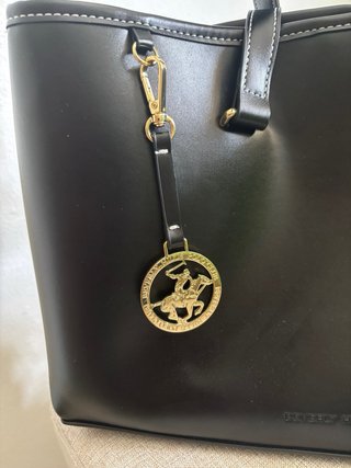 Bolso Negro Polo Club