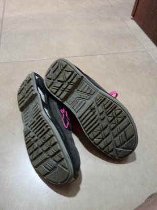 Zapatillas U-Power Talla 39 Gris/Rosa