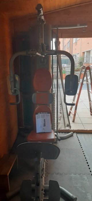 Panca multifunzione Domyos HG 90 + Sacco