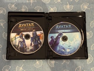 Avatar Colección 3 Películas Blu-ray 4K + BD