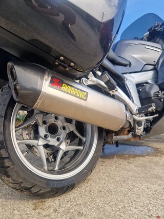 BMW K1200GT Negra y Plateada