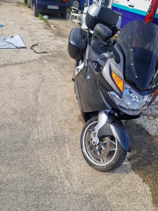BMW K1200GT Negra y Plateada