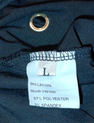 Pantalon negro Chicme talla L
