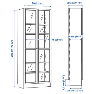 Estantería Billy/OXBERG Ikea Blanca