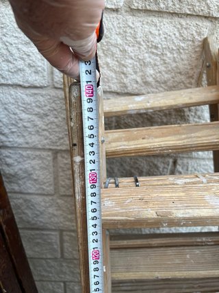 Escalera de madera