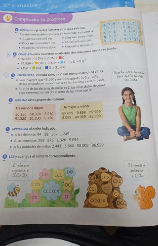 Matemáticas 4 Primaria