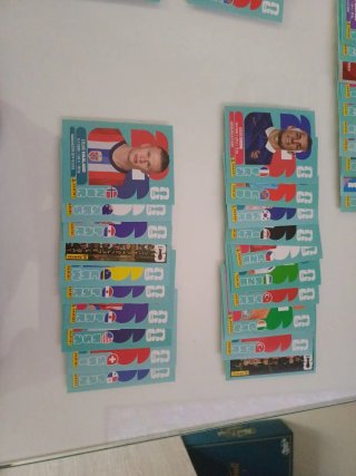 Lotes de 55 cromos del mundial.