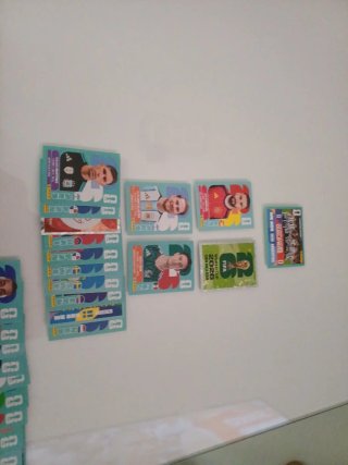 Lotes de 55 cromos del mundial.