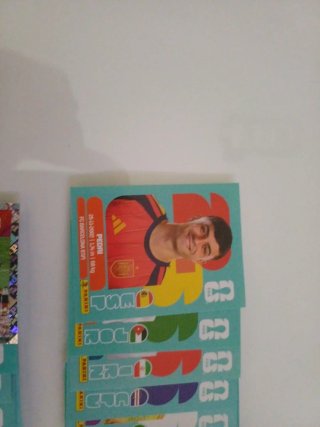 Lotes de 55 cromos del mundial.