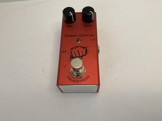 Pedal Chorus Clásico True Bypass
