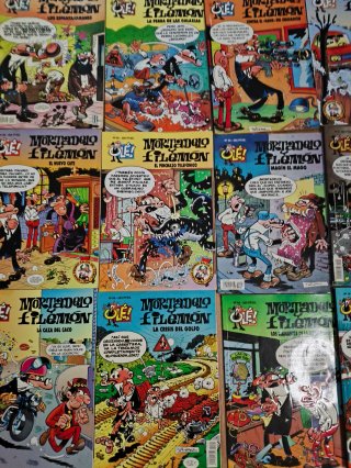 Lote 15 comics Mortadelo y Filemón