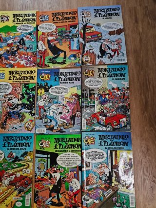 Lote 15 comics Mortadelo y Filemón