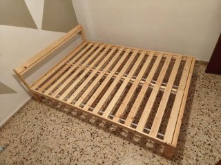Cama IKEA NEIDEN 140x200 + somier LURÖY