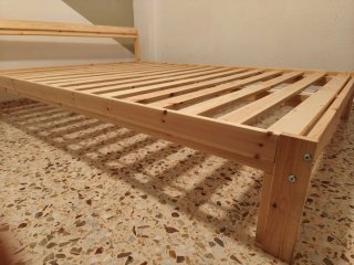 Cama IKEA NEIDEN 140x200 + somier LURÖY