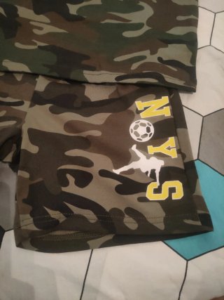 Conjunto Camiseta Tirantes y Pantalón Corto Camufl