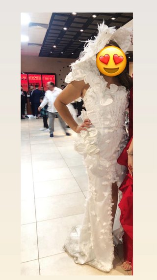Vestido de boda gitana Blanco talla 40/42