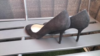 Zapatos de tacón negros talla 40