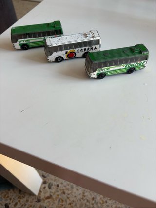 Lote 3 Autobuses Matchbox Karosa Coach