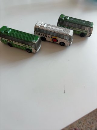 Lote 3 Autobuses Matchbox Karosa Coach