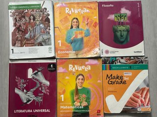 Libros 1 de Bachillerato. MARTINEZ URIBARRI