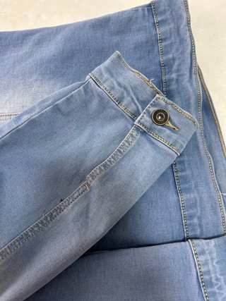 Cazadora Vaquera Mujer Talla 50 Azul