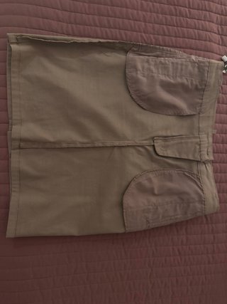 Falda beige