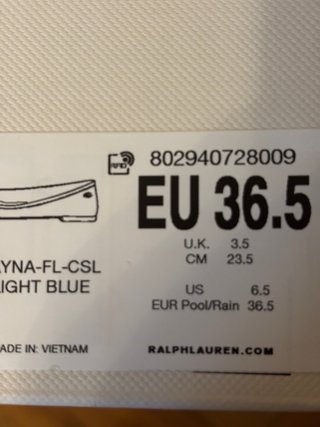Ballerine Polo Ralph Lauren Azzurre