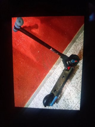 Patinete eléctrico plegable y bicicleta