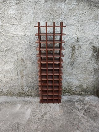 Botellero de madera