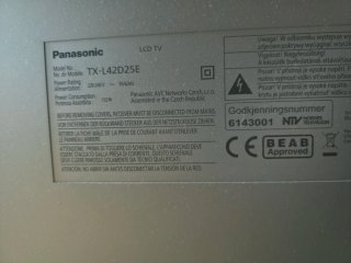 TV LCD Panasonic 42