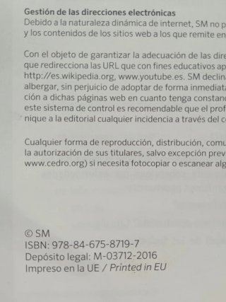 Biología, 2 Bachillerato