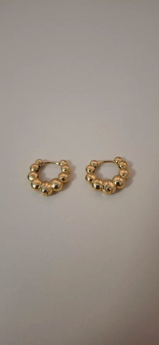 Pendientes Luamarta Bolas Doradas