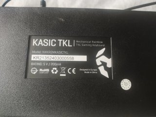 Teclado gaming Krom RGB