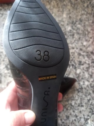 Zapatos de tacón Unisa negros mujer
