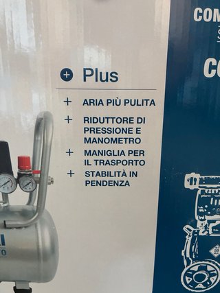 Compressore Aria Hyundai Supersilenziato 24L