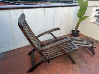 Hamaca de madera maciza