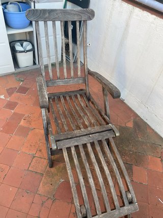 Hamaca de madera maciza