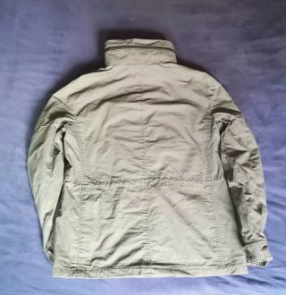 Cazadora 3/4 con capucha Armani Exchange original.
