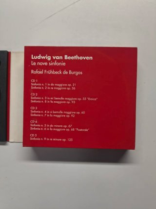 Beethoven Sinfonie Complete 5CD RAI Orchestra