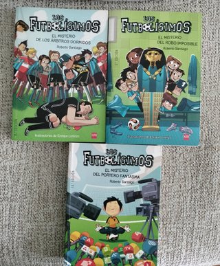 Los futbolísimos, nº 1, 3 y 5.