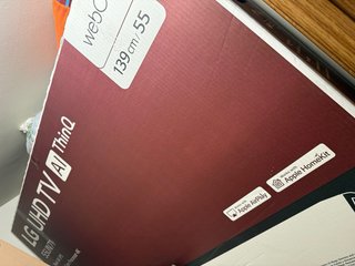 LG Smart TV 55” 4K UHD