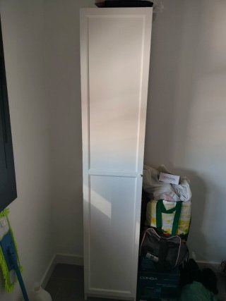 Mueble alto blanco organizador
