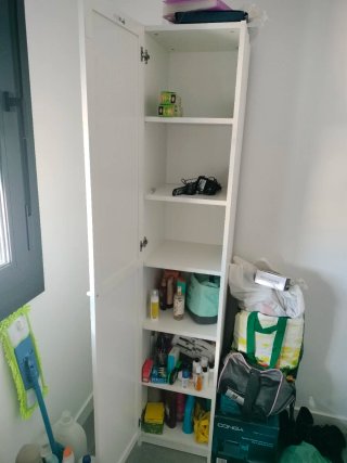 Mueble alto blanco organizador