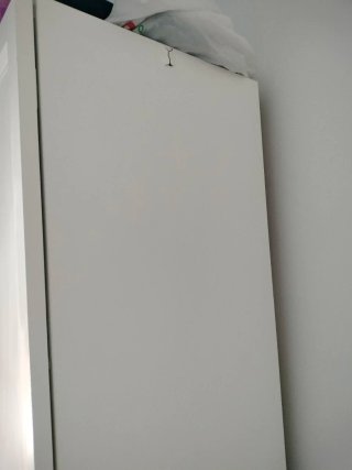 Mueble alto blanco organizador