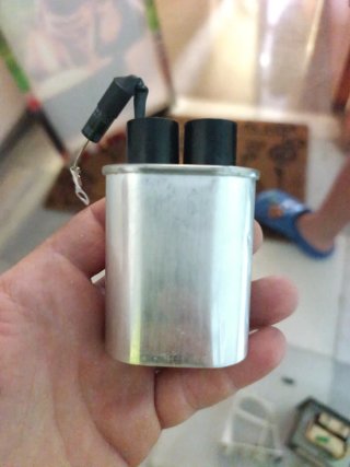 Condensador HV BiCai 0.90µF 2100V AC