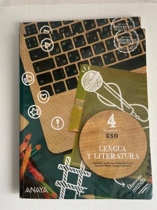 Libros de Lengua y Literatura 4 ESO Anaya