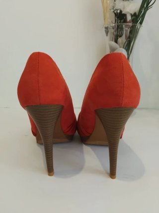 Zapatos de Salón Rojos Zara Talla 38